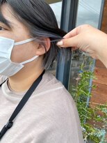 ヘアーブランドジン パルト(HAIR BRAND Jin Palt)&nbsp;グレージュ系のちらリンナー