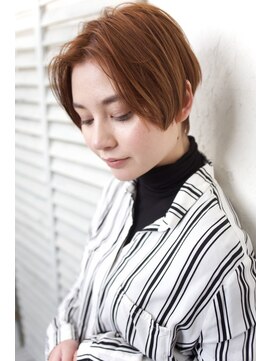 アール 北千住店(ar) 前髪なしくびれショート/20代30代40代/ハンサムショート北千住f2