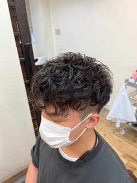 バーバーショップテト(barber shop tete) 無造作パーマ