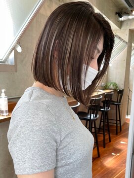 ジルブラン 国分寺(JIL BLAN) 大人ショートヘア/ハイライトカラー/イルミナカラー[国分寺]