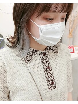 パープル(purple) ホワイトインナー