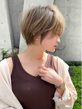 アロ 大阪梅田(alo) 【川原 拓也】ショートハイトーン《大阪梅田/ショートヘア》