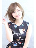 【LiL'西宮】小顔斜めバング_クラシカル_ことりベージュ★
