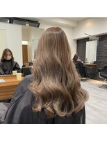 リー 京都西院(Lee)&nbsp;【Lee京都西院 店長】大人ミルクティベージュカラー