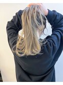ハイライトでつくるロングヘア