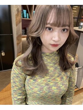 リリー(Lilley) (votanそよgram)韓国ヘア×ブリーチカラー