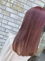 ラビスモア(Lovis moa)&nbsp;切りっぱなしボブ/ピンクブラウン/エアリーロング/美髪のススメ