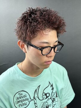 スキル(SKILL) スパイキーショート ピンパーマ