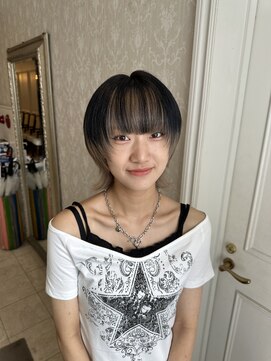ヘアスタジオ アルス 御池店(hair Studio A.R.S) ショートウルフ×インナーカラー