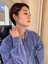 ニスル 町田店(NISURU) 似合わせカット/大人ガーリー/ダークアッシュ/着物/町田/町田駅