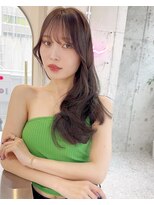 ルームバイシー 新宿(Loom. by Sea)&nbsp;韓国風前髪×レイヤーカット【髪質改善/新宿/レイヤーカット】