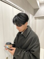 メレ 仙台(Mele)&nbsp;仙台メンズハンサムショート/前下がりセンターパート/メンズヘア