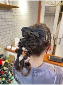 結婚式ヘアセット♪♪