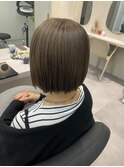 【オリーブベージュ×ボブ☆】