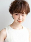 大人可愛いコンパクトショート