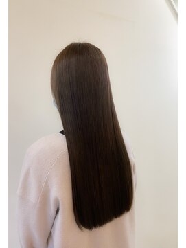 ヘアショップ エヌアンドエー 久喜菖蒲店(hair shop N&A) 大人綺麗なうる艶ストレート#14 髪質改善ケアカラー/縮毛矯正