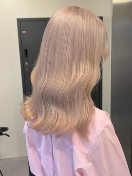 ベレーザ 渋谷(BELEZA) 7632ミルクティーアッシュベージュハイトーンカラー韓国レイヤー