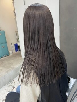ヲタク(wotaku.) グレージュカラー透明感カラーくすみカラーブリーチカラー艶髪