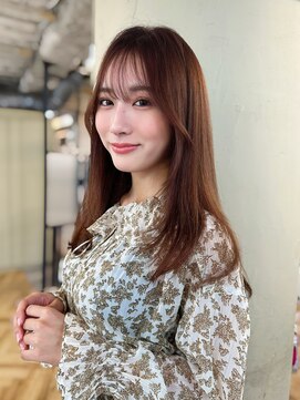 シエルバイアフロート(ciel by afloat) レイヤーカット/顔周りカット/2wayバング【自由が丘】