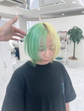 アイセ(I.se Eir TOKYO) ツートンカラー/ダブルカラー/ケアブリーチ/西葛西/葛西