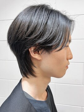 ラレイ ハラジュク(Lalei harajuku) 原宿ニュアンスパーマメンズカットメンズパーマ毛流れパーマ眉毛