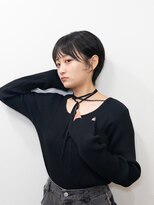 ムクヘアー(muk hair)&nbsp;シルエット美人ショート×ナチュラルブラック