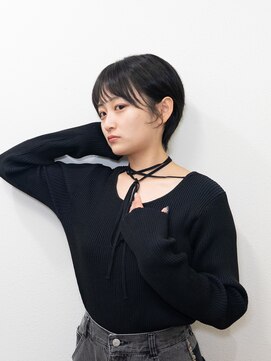 ムクヘアー(muk hair) シルエット美人ショート×ナチュラルブラック