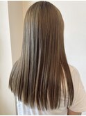 mint graige ○ 毛先にハイライト残ってます!