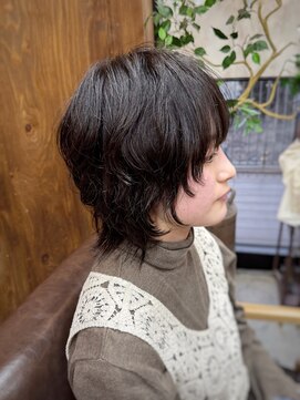 ロルド シェリ(Rold Cheri) 【山本智文】マッシュウルフニュアンスパーマ