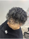 ハイライト　スパイラルパーマ