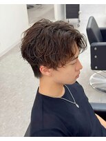 ブライト(BRIGHT)&nbsp;シャドウパーマセンターパート