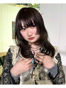 【古着女子】かわいめ重めレイヤーカット！