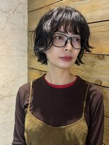 メイカ(MEIKA)&nbsp;【 フレンチミニボブ × パーマ 】浅野美紀