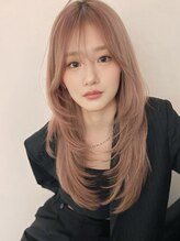 シェイト(ciate) ★ピンクベージュ×レイヤーカット/Instagram→@ciate_mst