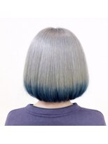 オルヘアサロン(Olu. hair salon)&nbsp;【ブルーエンドカラー】エンドカラー×ブルー