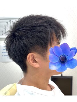 シルク(Silk) セットも簡単!ツーブロックスタイル!