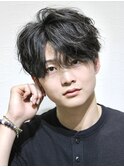 ルーズパーマ×ハンサムショート