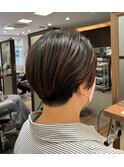 襟足刈上げショート