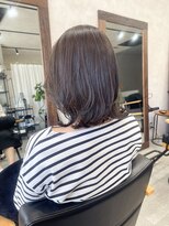 リアン(lien)&nbsp;外ハネレイヤーボブ×ショコラグレージュ