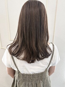ヘアーデザイン アンジェロ インアルト(Hair Design Angelo In alto) 30代/40代/50代/セミロング/ブラウンベージュ