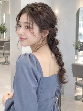 モト 船橋(moto) 編み下ろしポニー/ヘアアレンジ/船橋