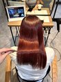 ラフィスヘアーチル 松山大街道(La fith hair chill) ブリーチしていても艶々な仕上がりに