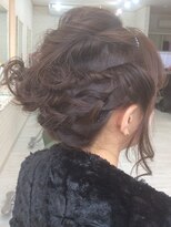 ヘアデザイン レイ(hair design Ray)&nbsp;☆【Ray】☆編み込みパーティアップ♪