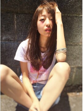 ヘアーデザイン スロープ 幕張本郷店(hair design slope) サラツヤロング