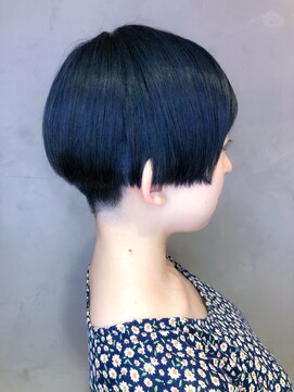 ジーナ(XENA) ネイビーブルーボブ