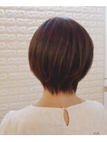 ピリカヘアデザイン(pirica hair design) ショートボブ×大人のピンクブラウン★