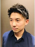 ツーブロックショート【外苑前/青山/表参道/理容室】