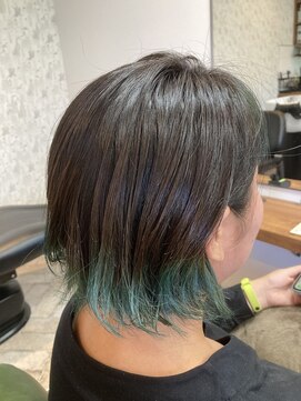 サロンパルヨン ヘアーアンドネイル(SALON paljon Hair&Nail) ワンレン・フレンチカラー