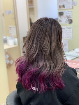 ボリスビアン 大和田店(BorisVian) ピンクバレイヤージュ