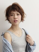 ミスト(mist)&nbsp;【 mist 】短め前髪のナチュラルショート（金沢文庫/金沢八景）